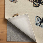 Rifle Paper Co. x Loloi Highgrove Cream Rug No.1 RUGS - wool Loloi 18" x 18" sample