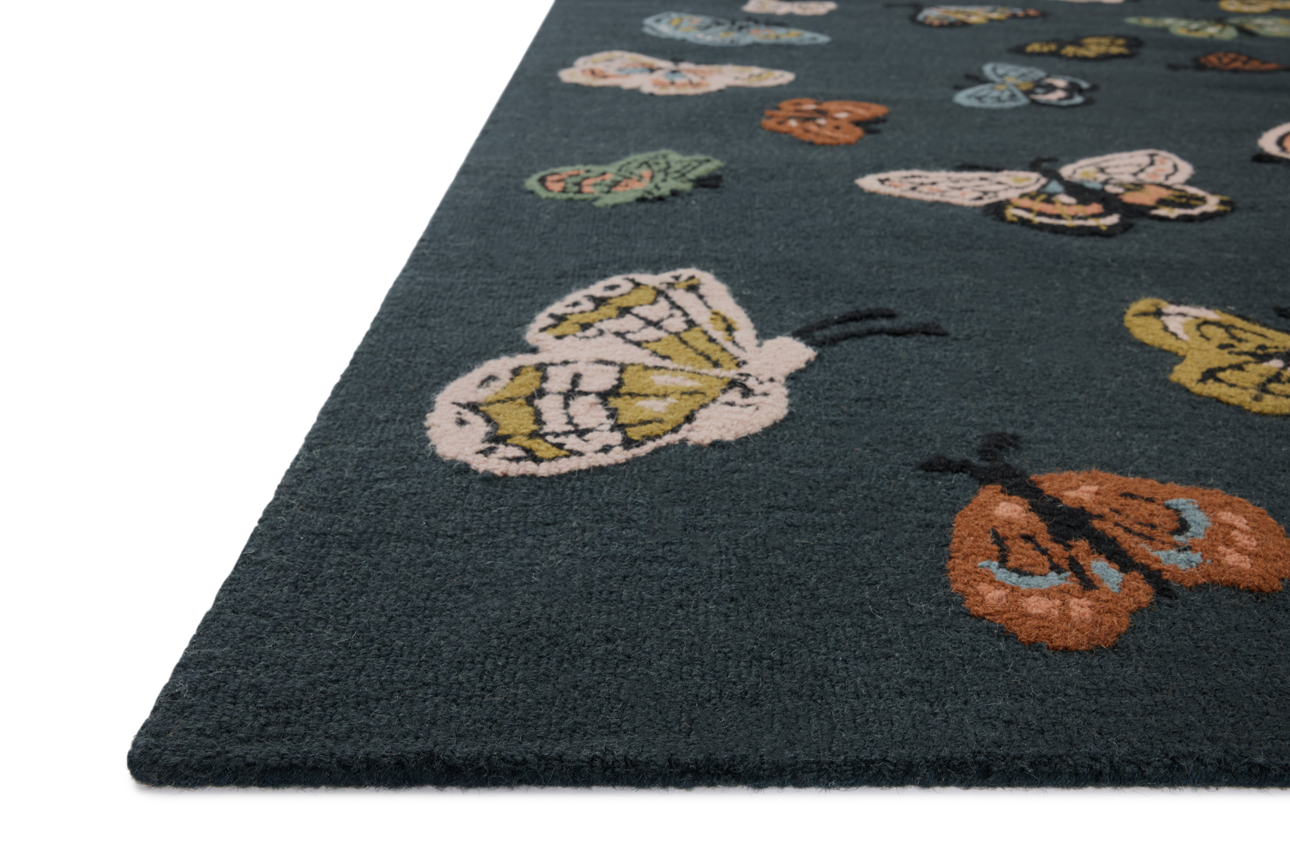 Rifle Paper Co. x Loloi Highgrove Teal Rug RUGS - wool Loloi