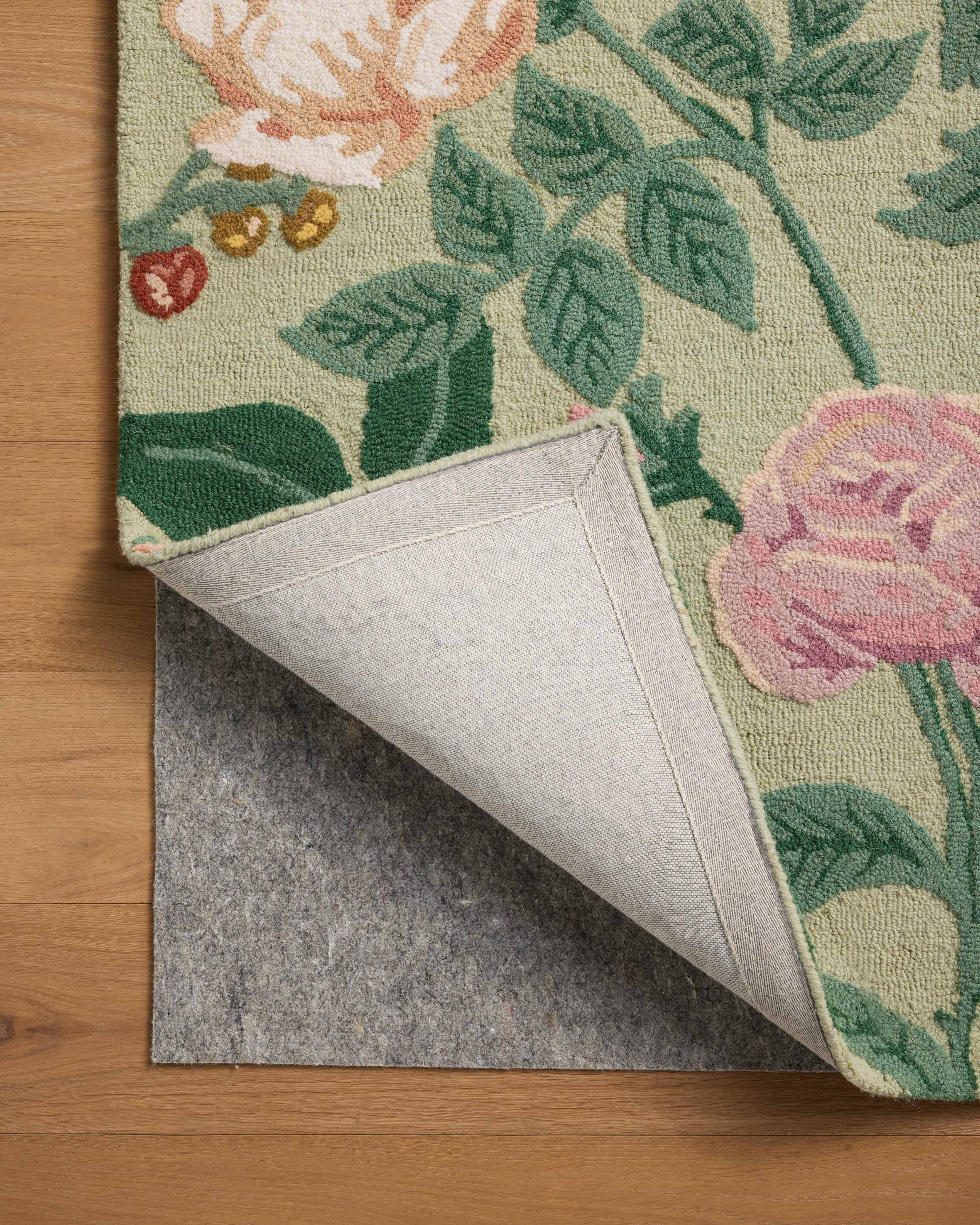 Rifle Paper Co. x Loloi Highgrove Mint Rug RUGS - wool Loloi