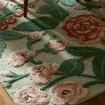 Rifle Paper Co. x Loloi Highgrove Mint Rug RUGS - wool Loloi