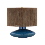 Enya Table Lamp LIGHTING - Table Lamp Hudson Valley Lighting Aged Brass/Ceramic Shadow Amphora
