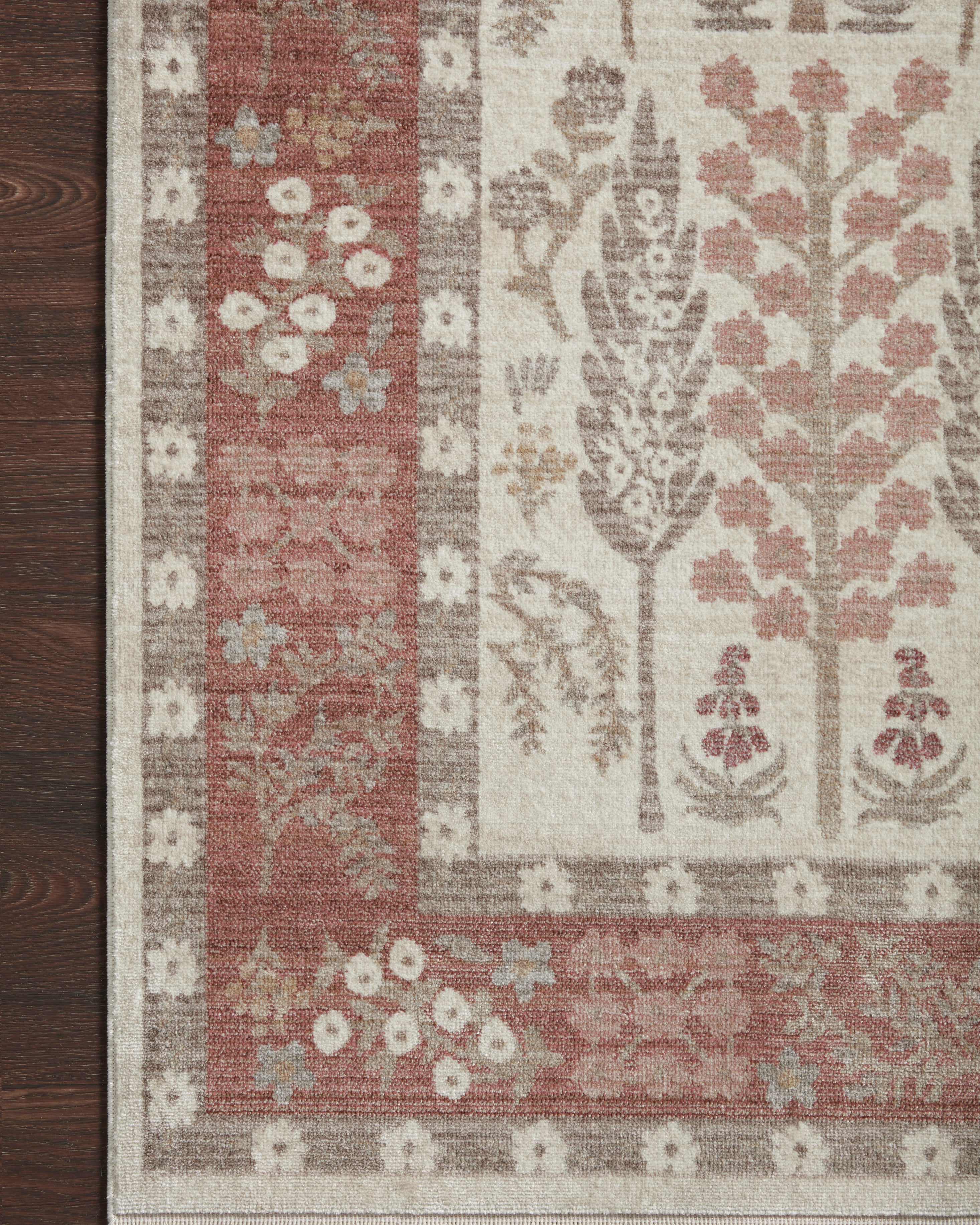 Rifle Paper Co. x Loloi Holland Rust Rug 1-RUGS-patterned Loloi