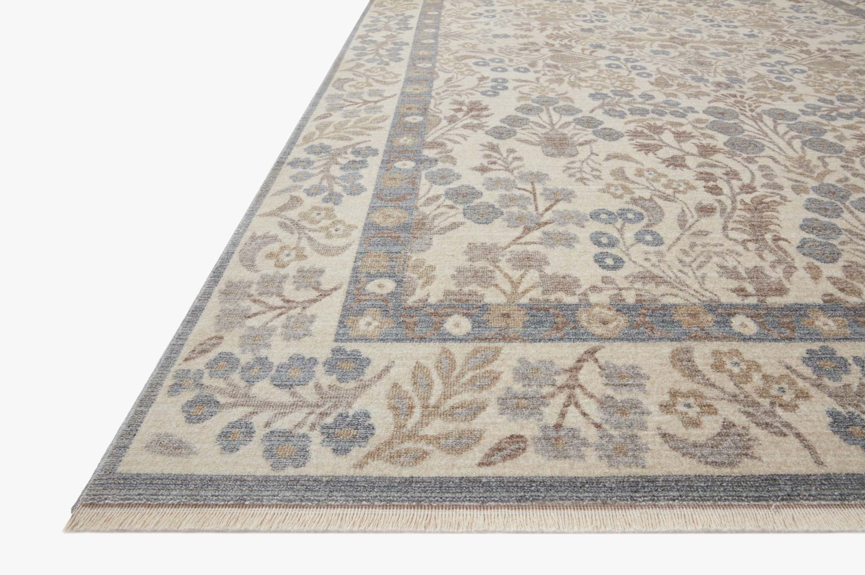 Rifle Paper Co. X Loloi/ Holland Lotte Stone Rug 1-RUGS-patterned Loloi