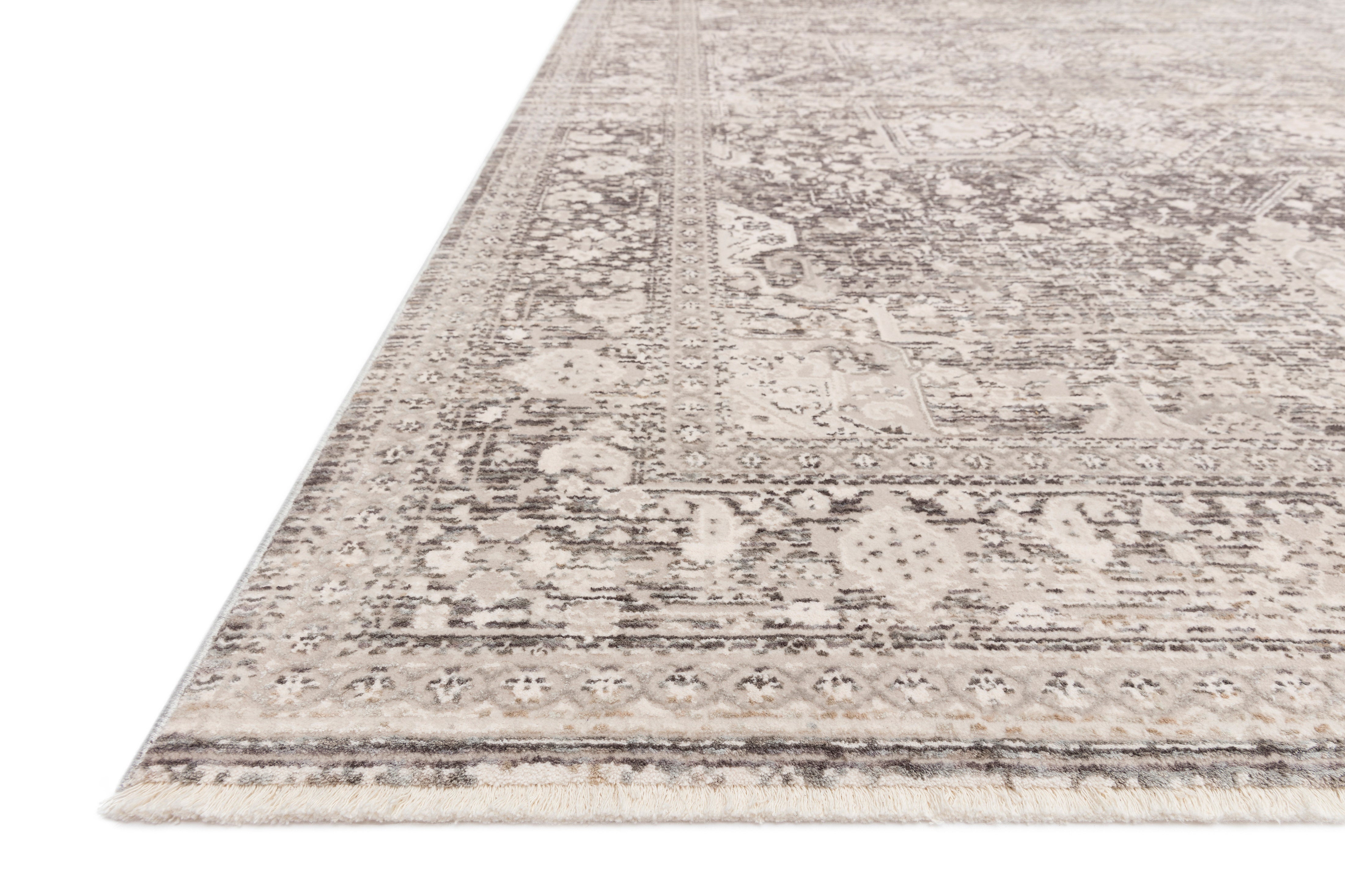 Loloi Homage Ivory / Grey Rug RUGS - synthetic Loloi