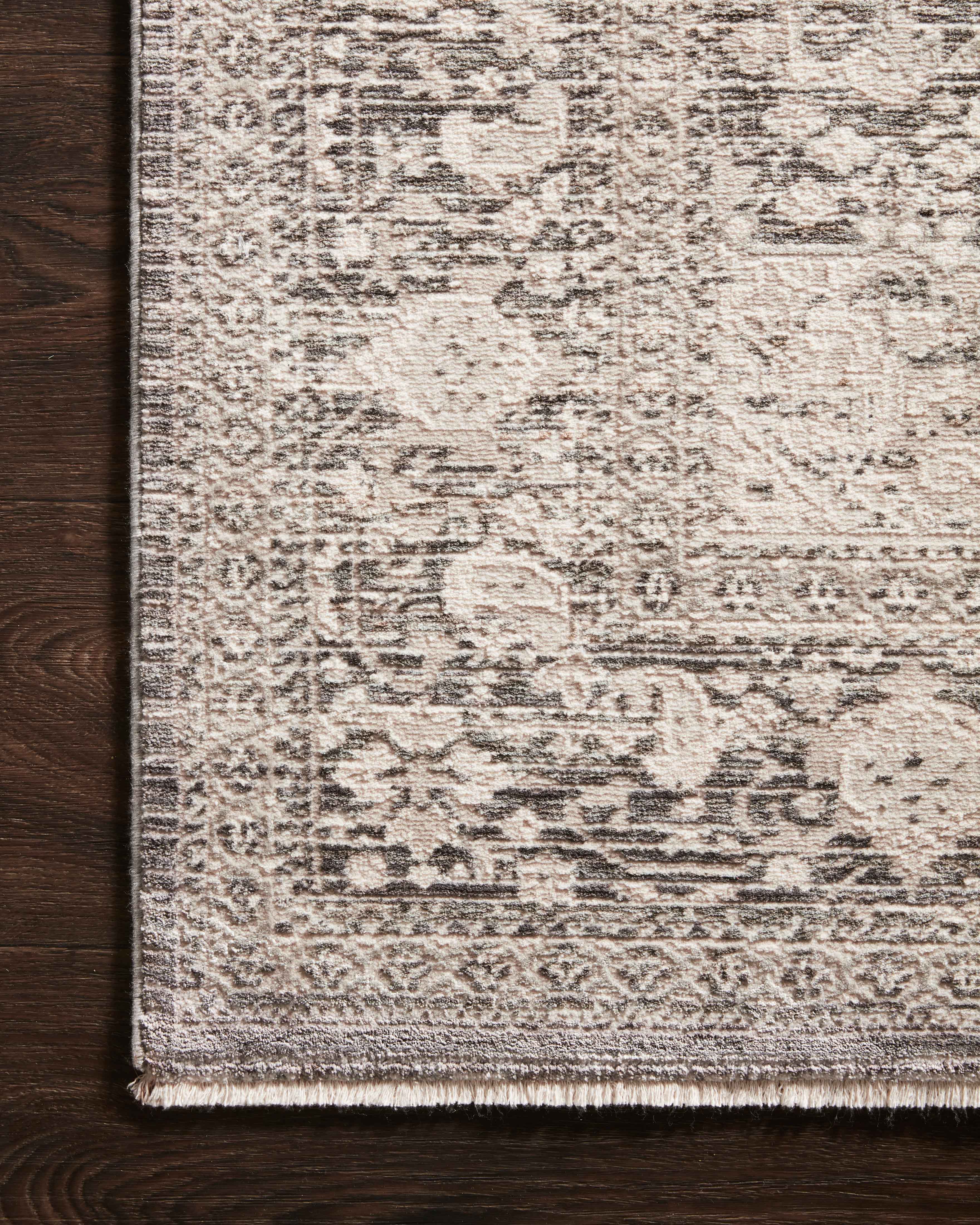 Loloi Homage Ivory / Grey Rug RUGS - synthetic Loloi