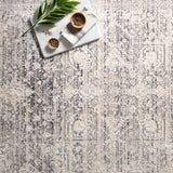 Loloi Homage Ivory / Grey Rug RUGS - synthetic Loloi