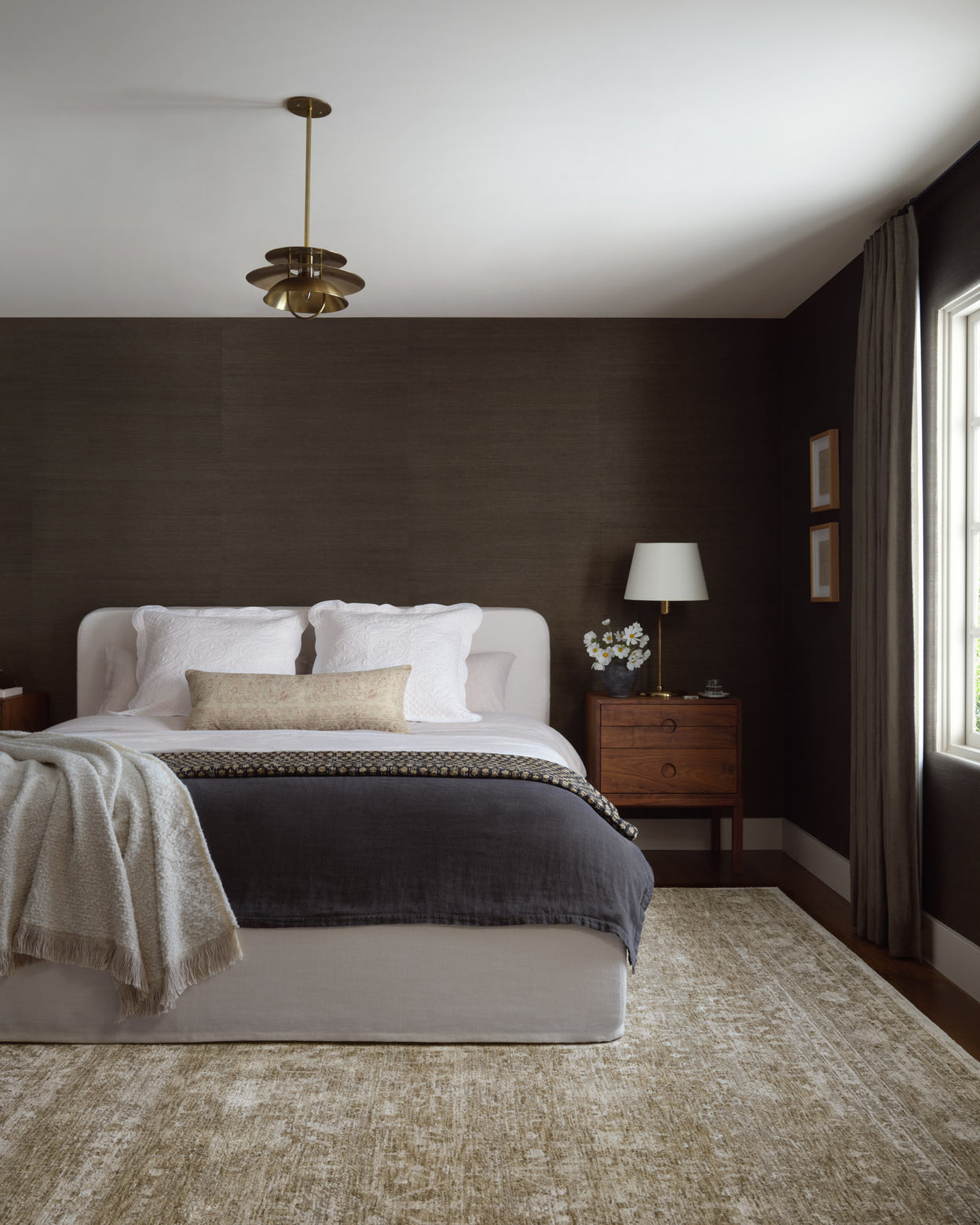 Amber Lewis x Loloi Honora Khaki / Beige Rug 0-patterned rugs Loloi