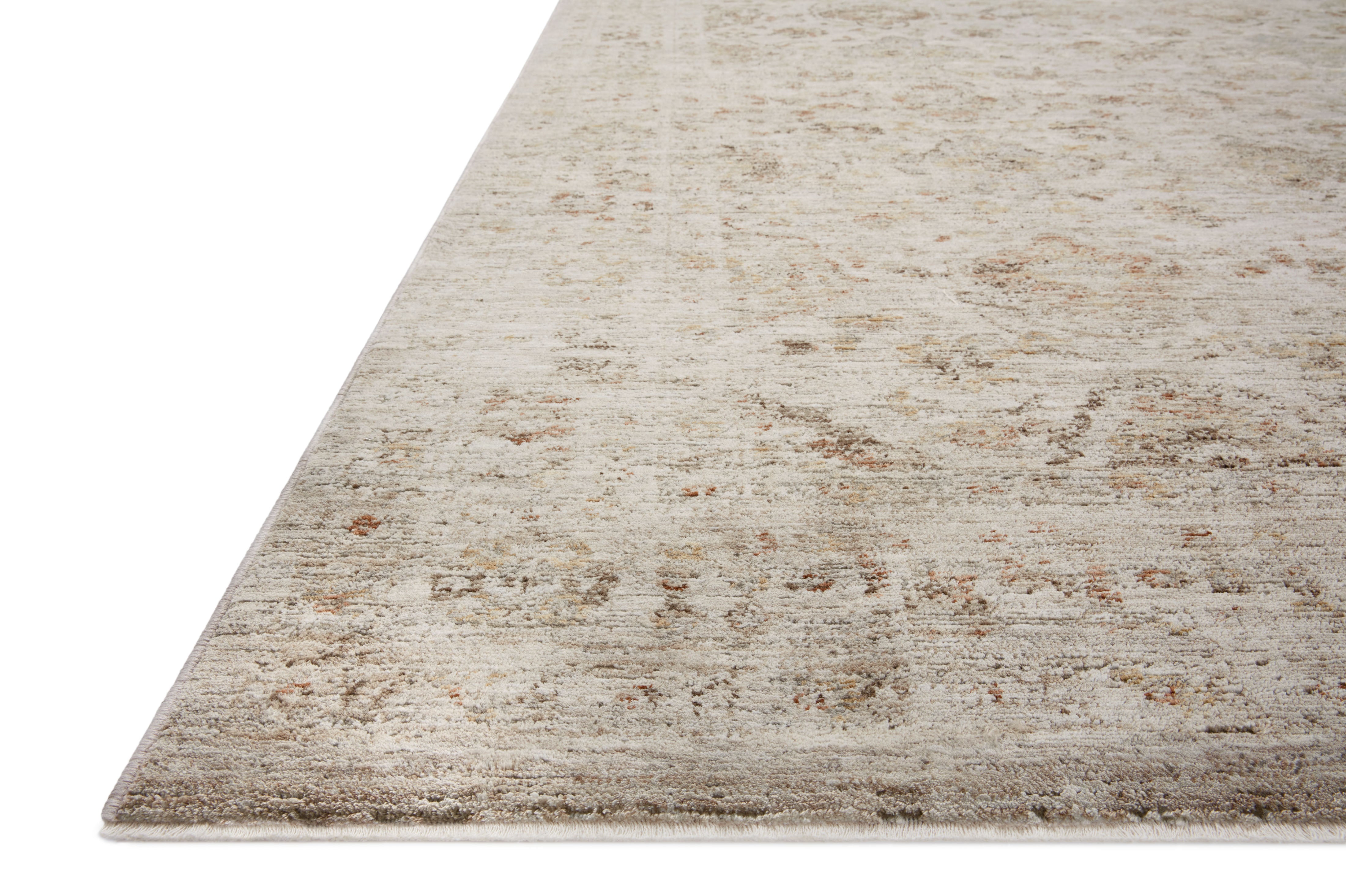 Amber Lewis x Loloi Honora Beige / Spice Rug 0-patterned rugs Loloi