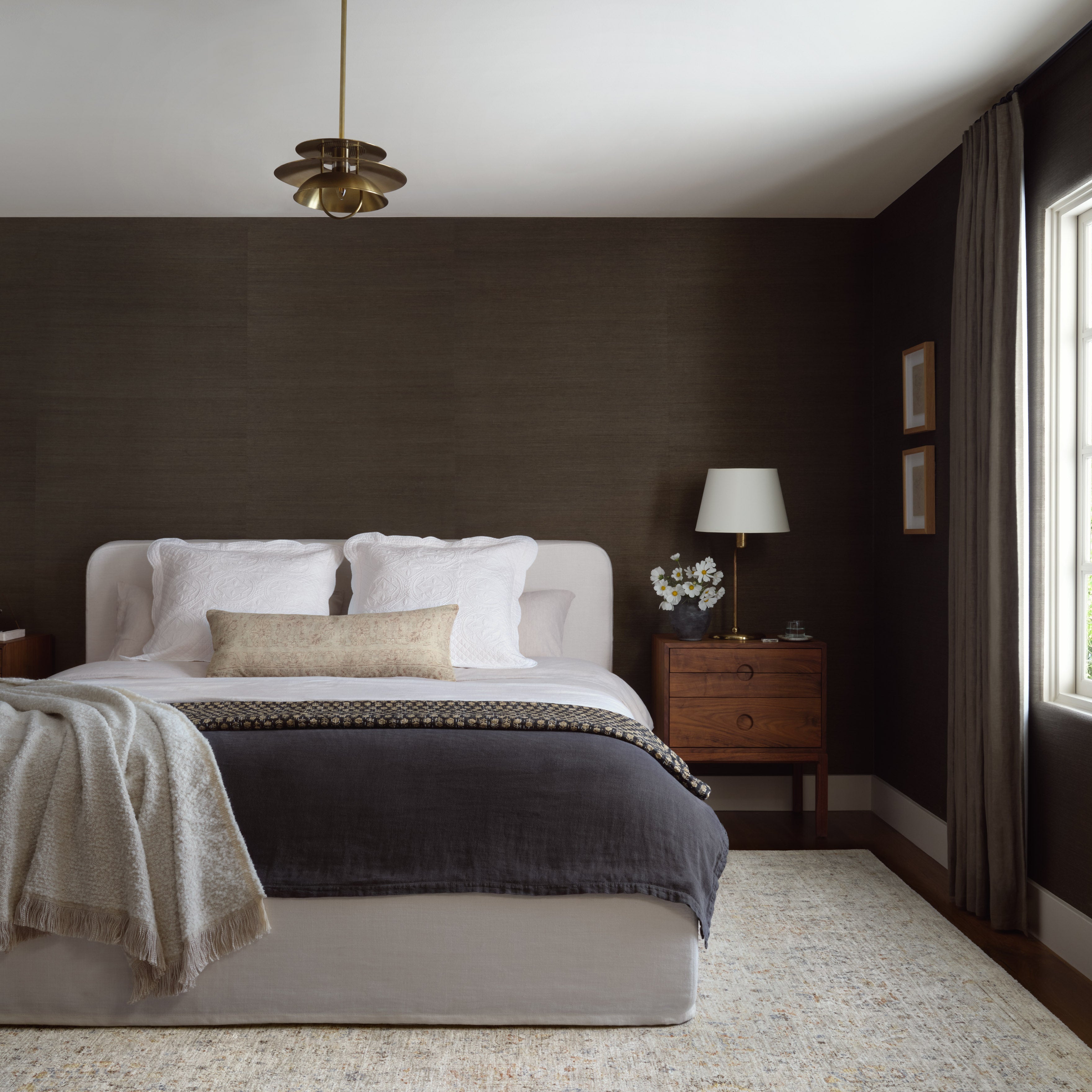 Amber Lewis x Loloi Honora Bone / Multi Rug 0-patterned rugs Loloi