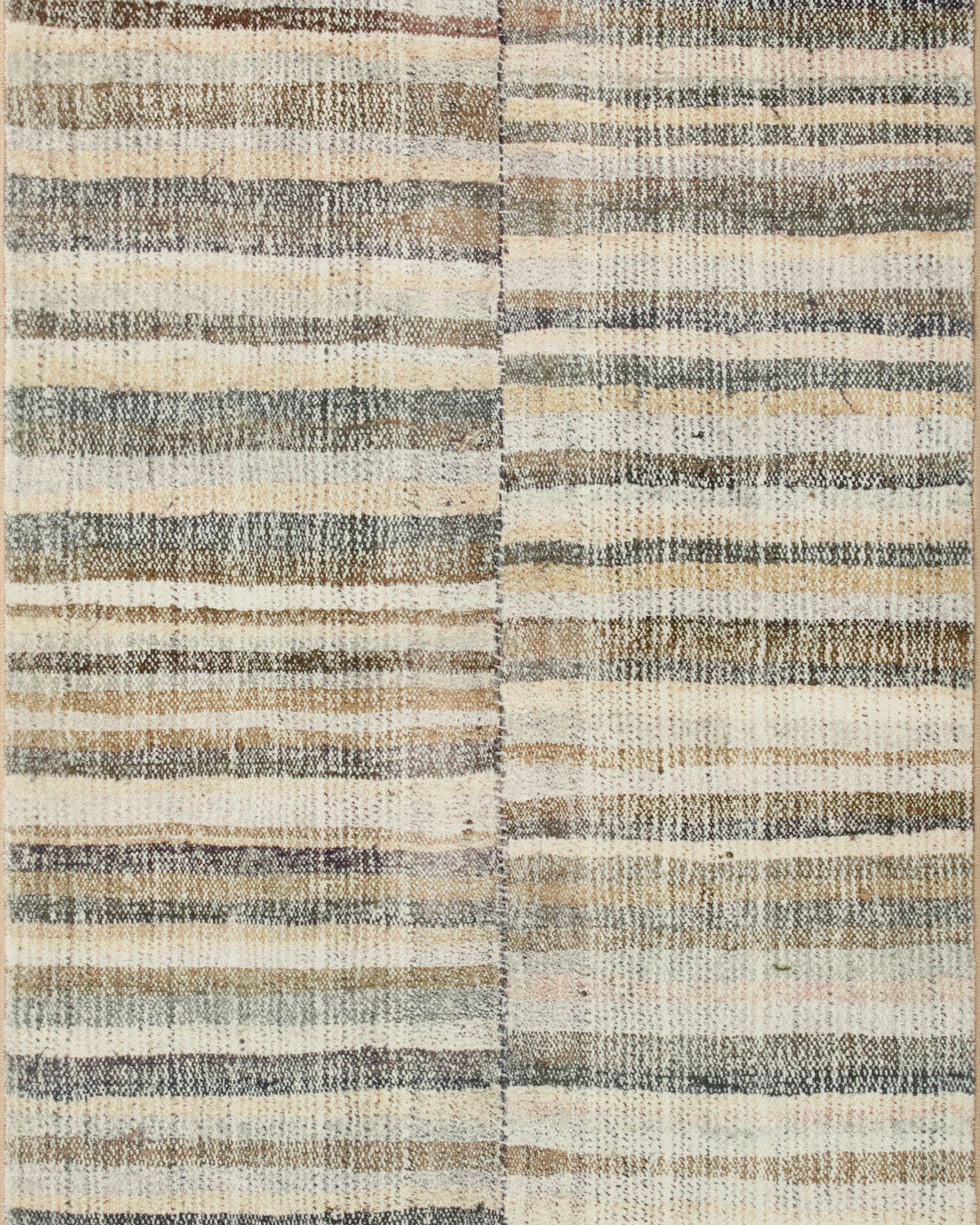 Chris Loves Julia x Loloi Humphrey Natural / Moss Rug 0-RUGS Loloi