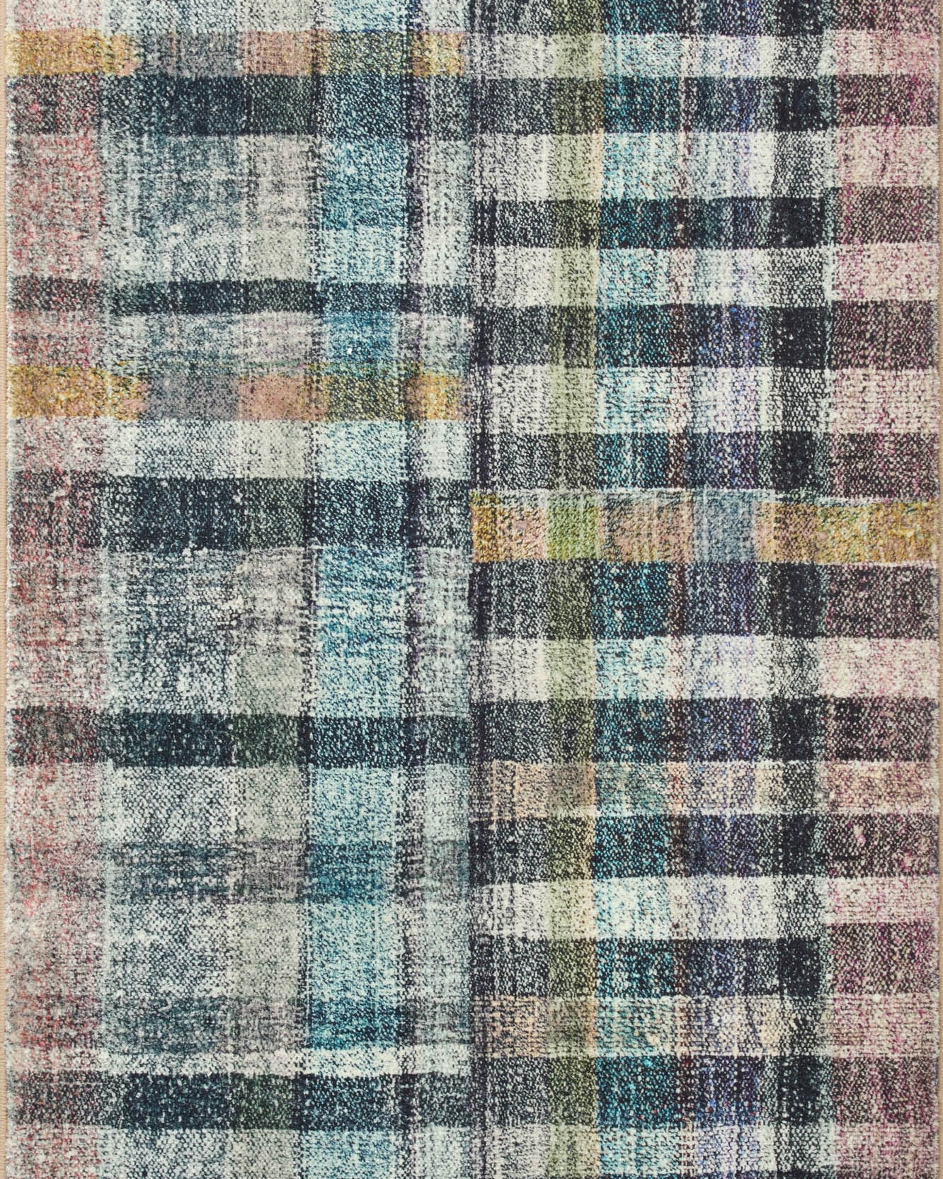 Chris Loves Julia x LoloiHumphrey Plum / Multi Rug RUGS - synthetic Loloi