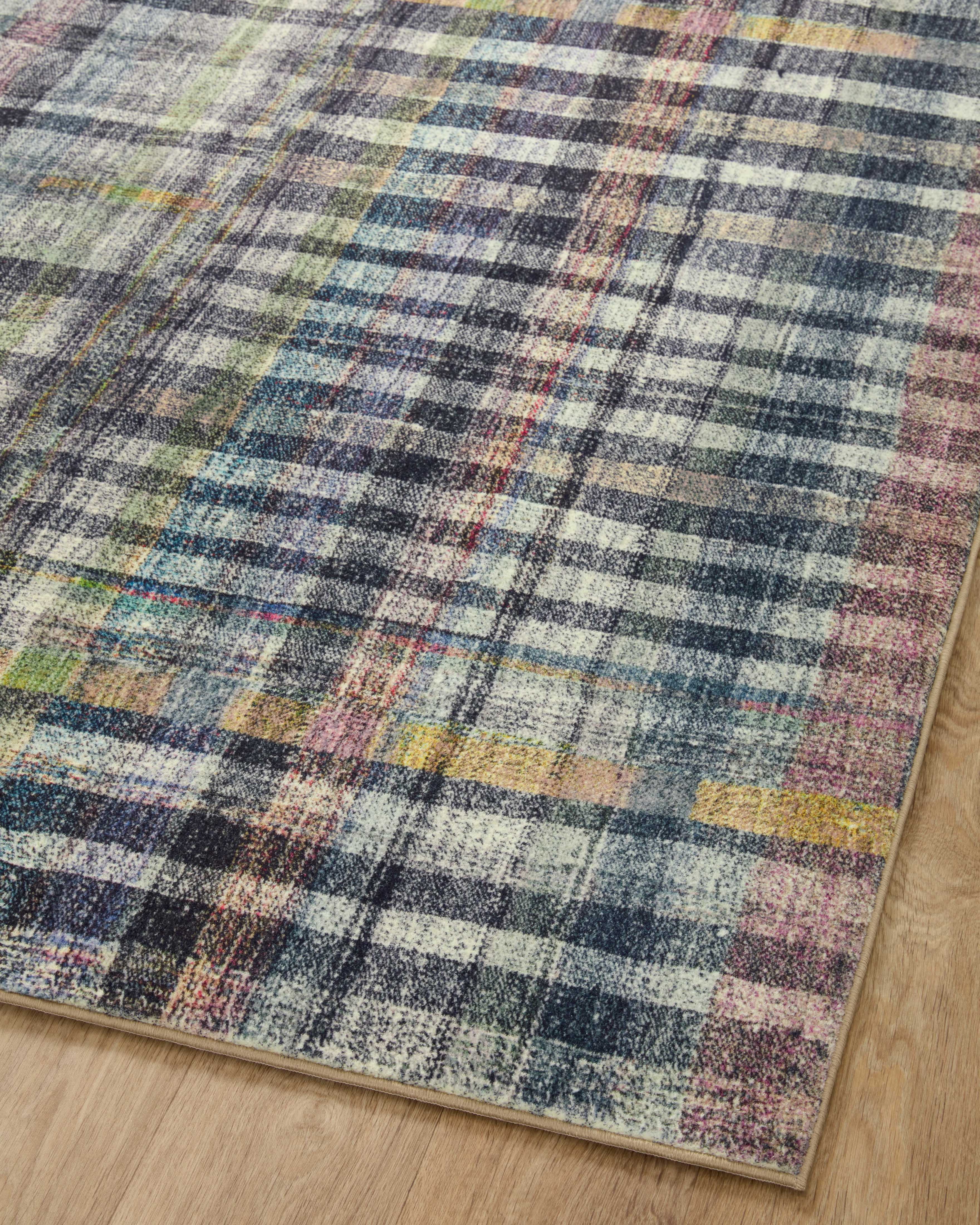 Chris Loves Julia X Loloi Humphrey Plum/ Multi Rug 0-RUGS Loloi
