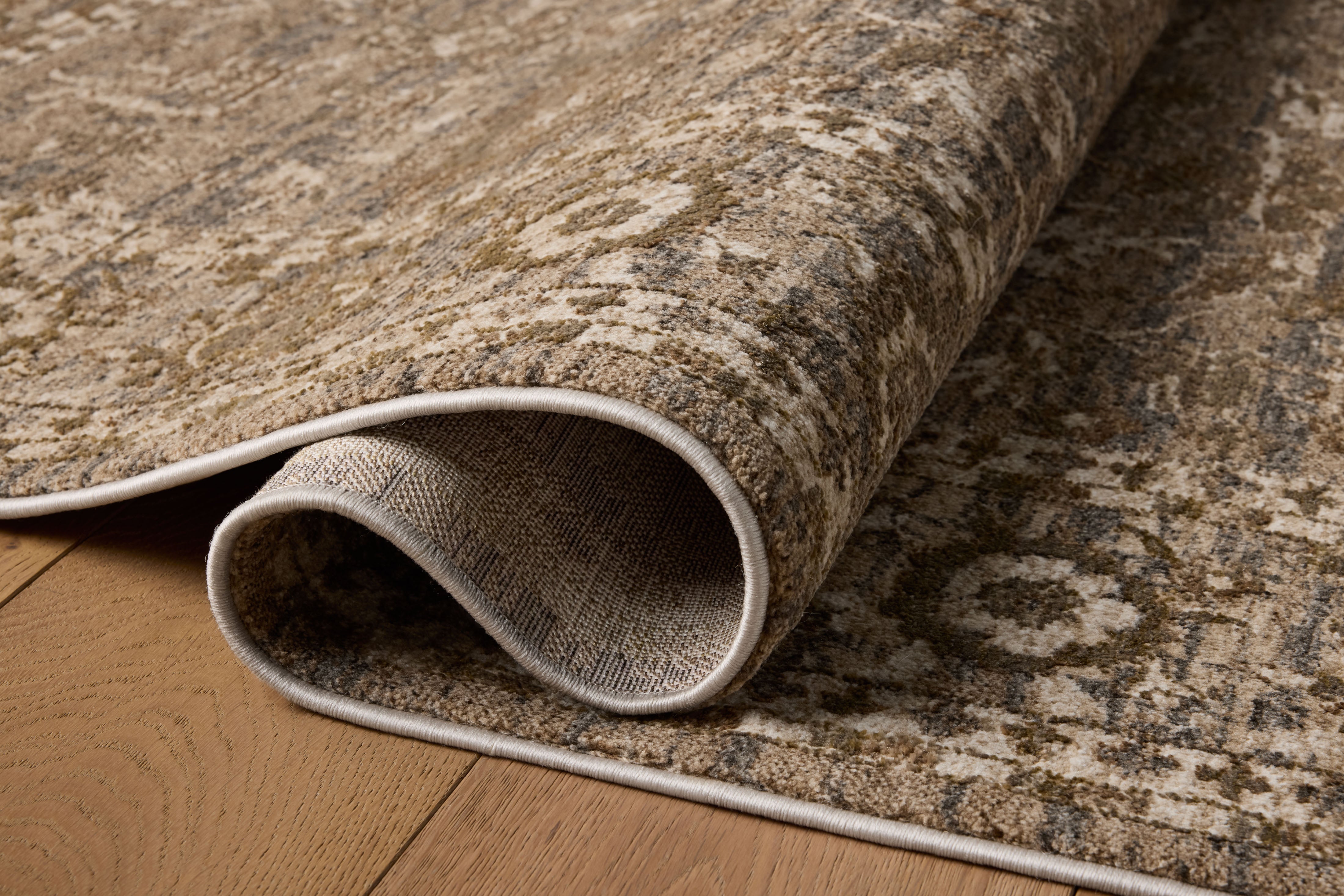 Loloi Haywood Pebble / Charcoal Rug RUGS - synthetic Loloi 18" x 18"