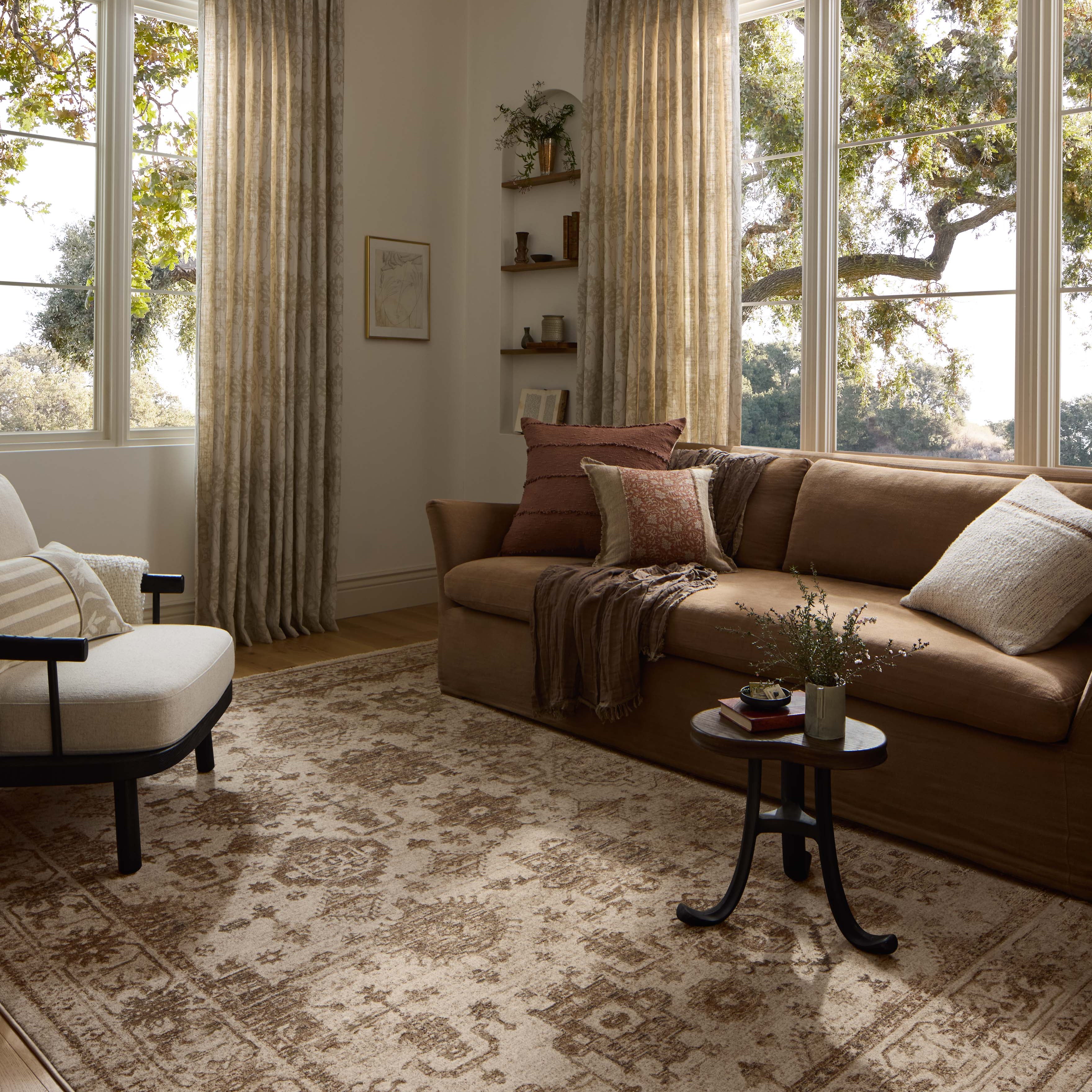 Loloi Haywood Ivory / Taupe Rug RUGS - synthetic Loloi