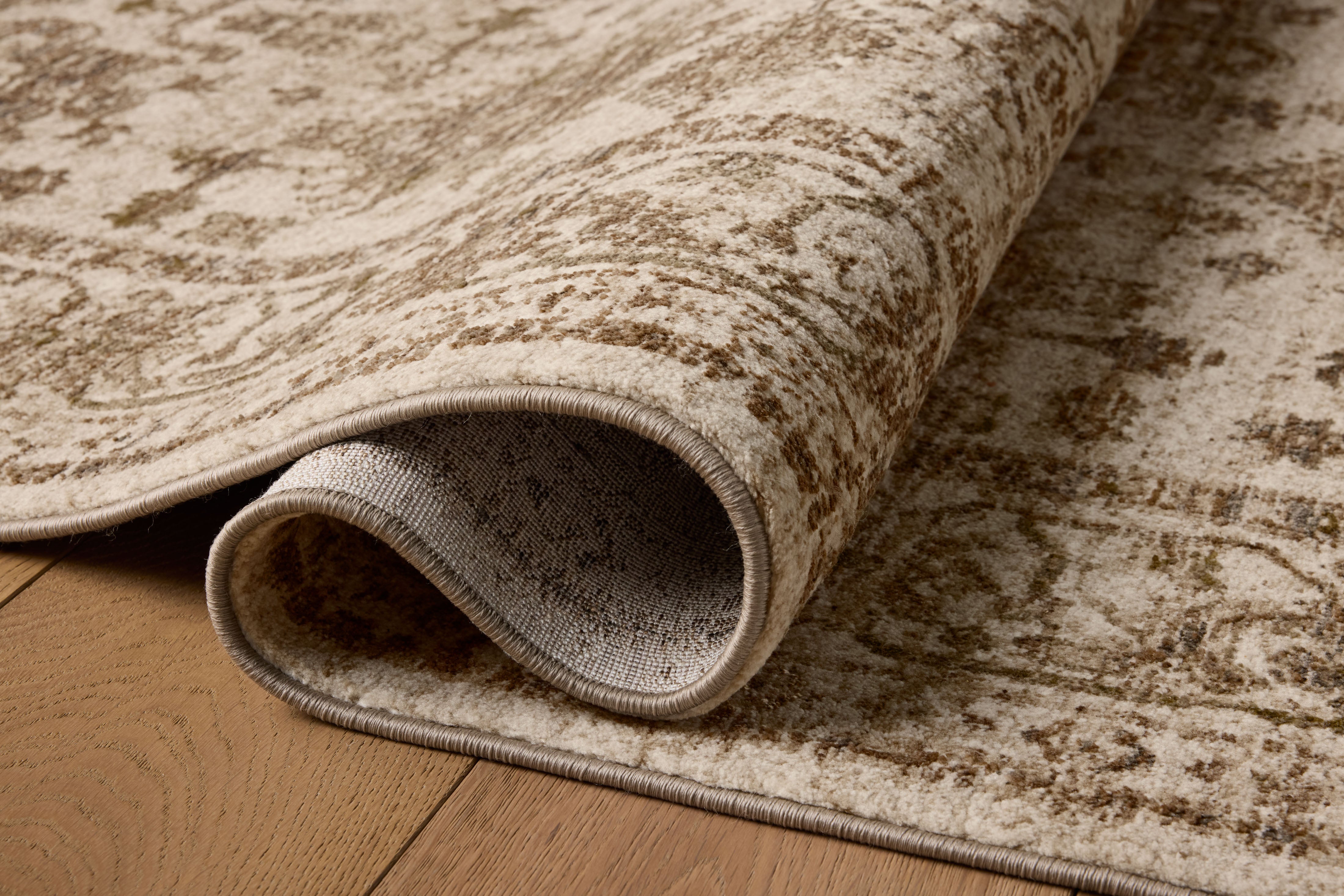 Loloi Haywood Ivory / Taupe Rug RUGS - synthetic Loloi 18" x 18"