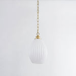 Hillary Pendant - Aged Brass - Rug & Weave