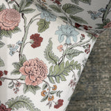 FLOOR MODEL - Briar Ruffle Slipcover Dining Chair - Melinda Floral Mauve FURNITURE - floor model Skyline Furniture