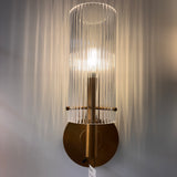 FLOOR MODEL - Dixie Sconce - Natural Brass