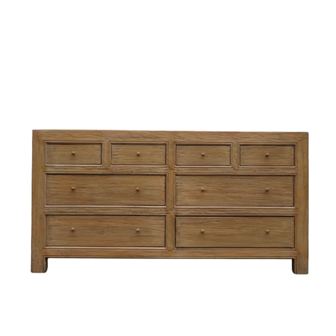 Ronan Reclaimed Wood Dresser 5-VINTAGE-cabinet Hauer Market Aged Brown