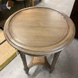 FLOOR MODEL - Monterey Side Table - Straw Wash