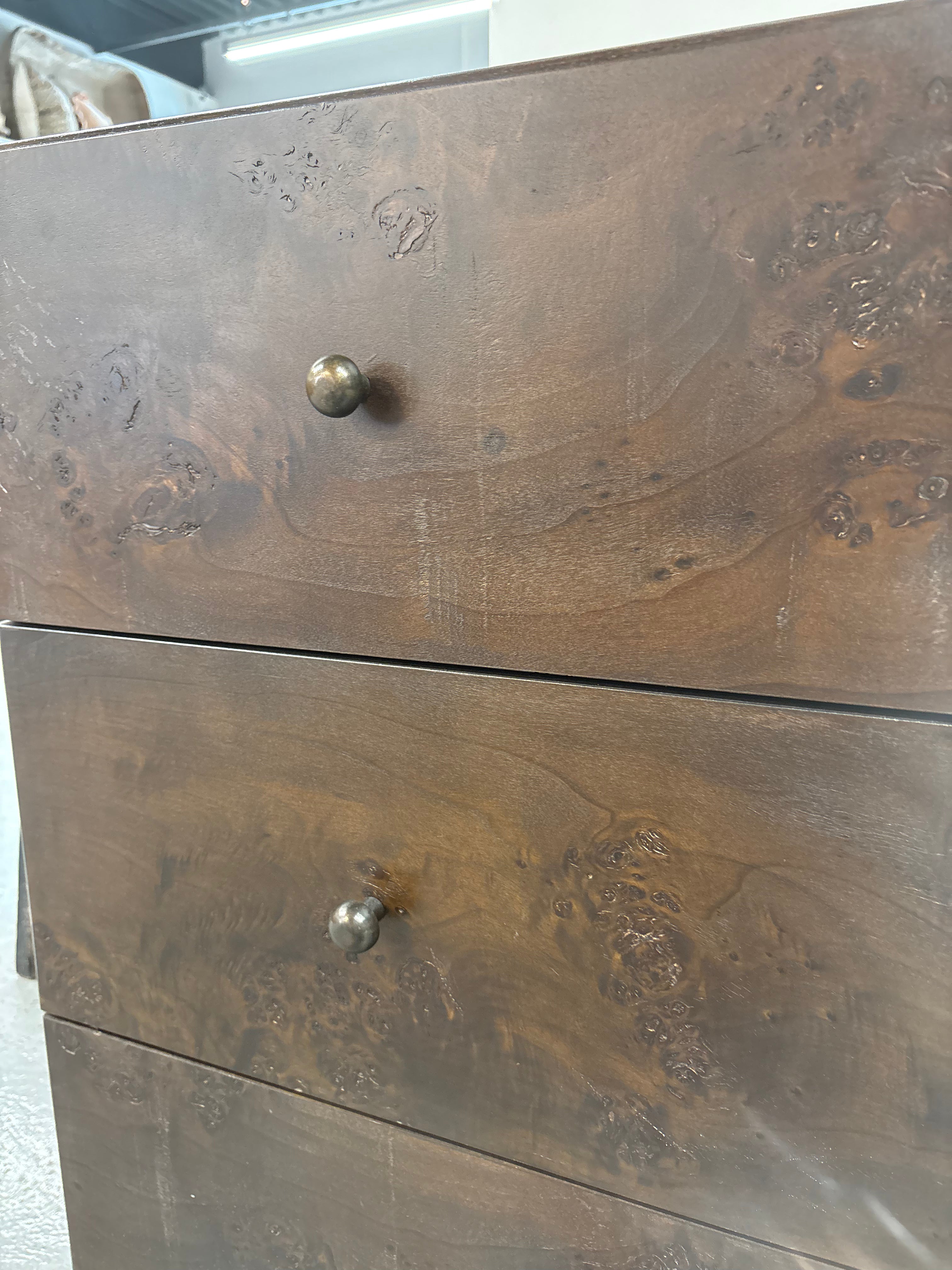 FLOOR MODEL - Yen 3 Drawer Nightstand FURNITURE - floor model Moe's Furniture