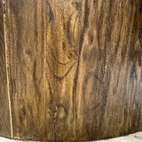 IM LADEN - Milo Couchtisch aus Altholz, rund