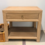FLOOR MODEL - Sutton Reclaimed Wood Nightstand - Natural FURNITURE - floor model Hauer Market