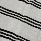 FLOOR MODEL - Vintage Turkish Stripe Hemp Rug - 5'9" x 11'