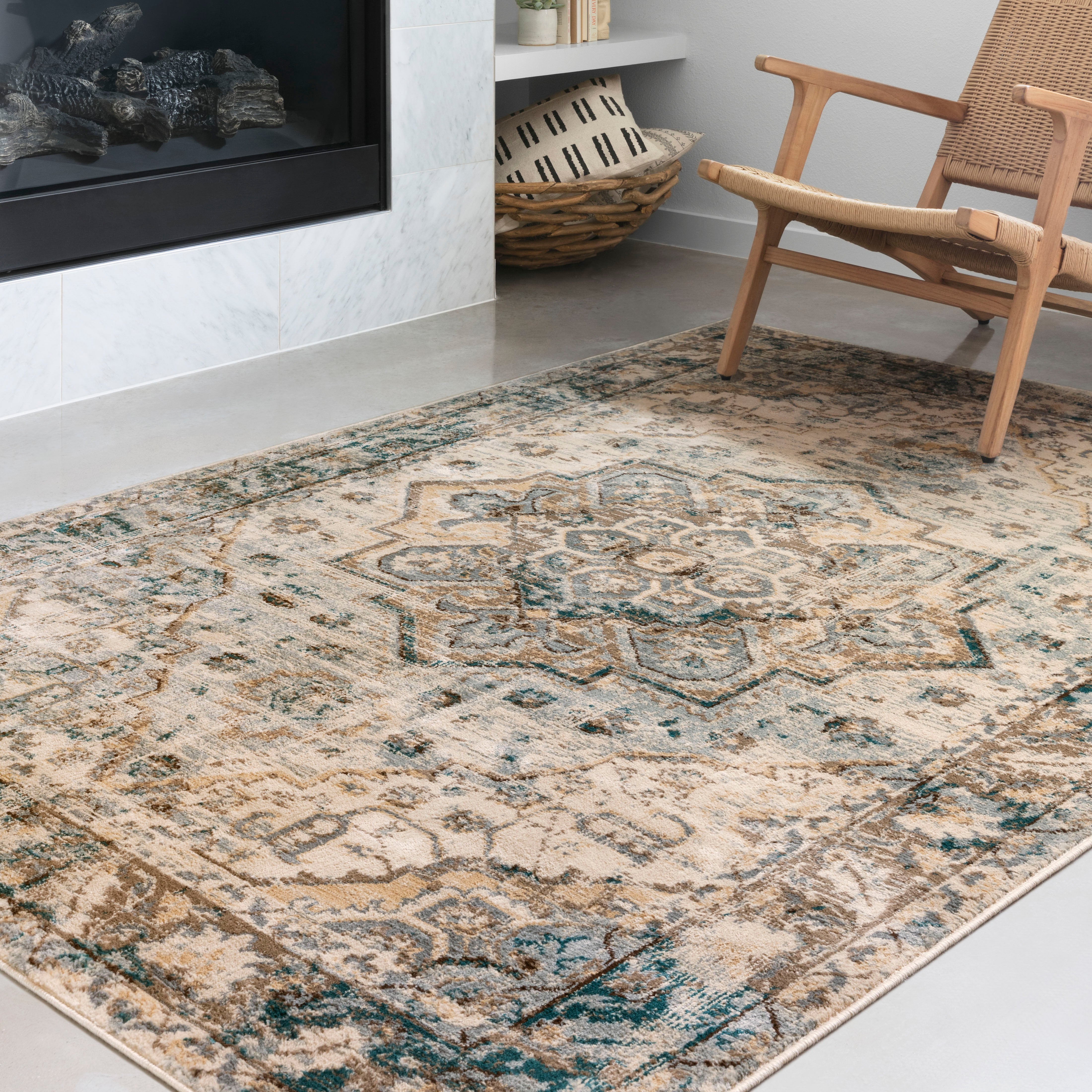 Loloi Isadora Oatmeal / Bark Rug Loloi