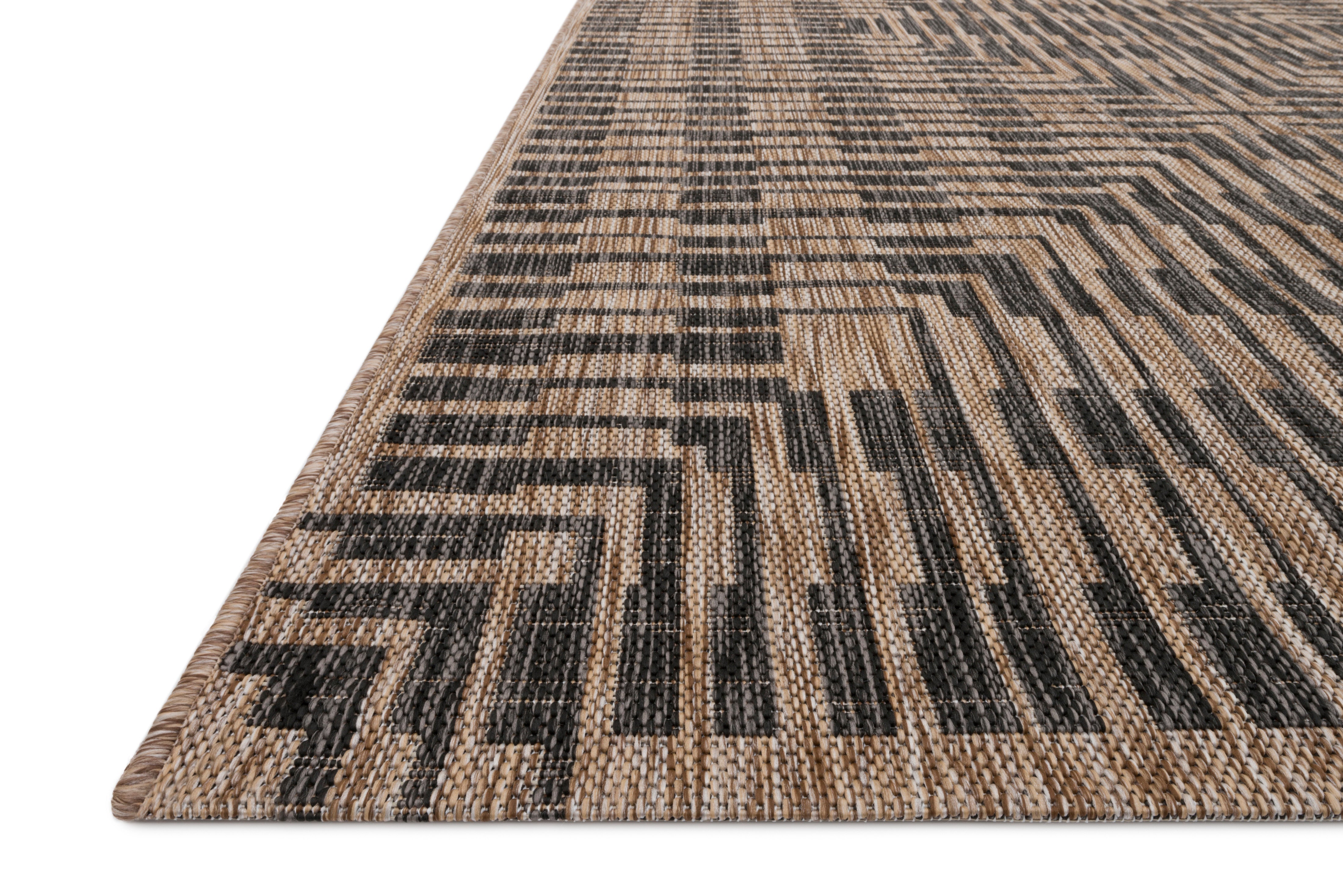 Loloi Isle Brown / Black Rug Loloi