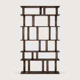 Block Rack Bookshelf 7 - FURNITURE - sideboard/cabinet Ethnicraft Mahogany Espresso