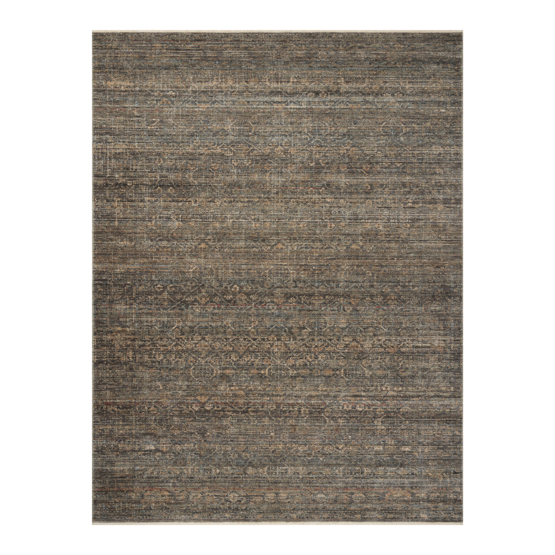 Amber Lewis x Loloi Molly Lagoon / Natural Rug 0-RUGS-patterned Loloi 18" x 18" sample