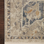 Magnolia Home By Joanna Gaines x Loloi Janey Natural / Indigo Rug RUGS - synthetic Loloi