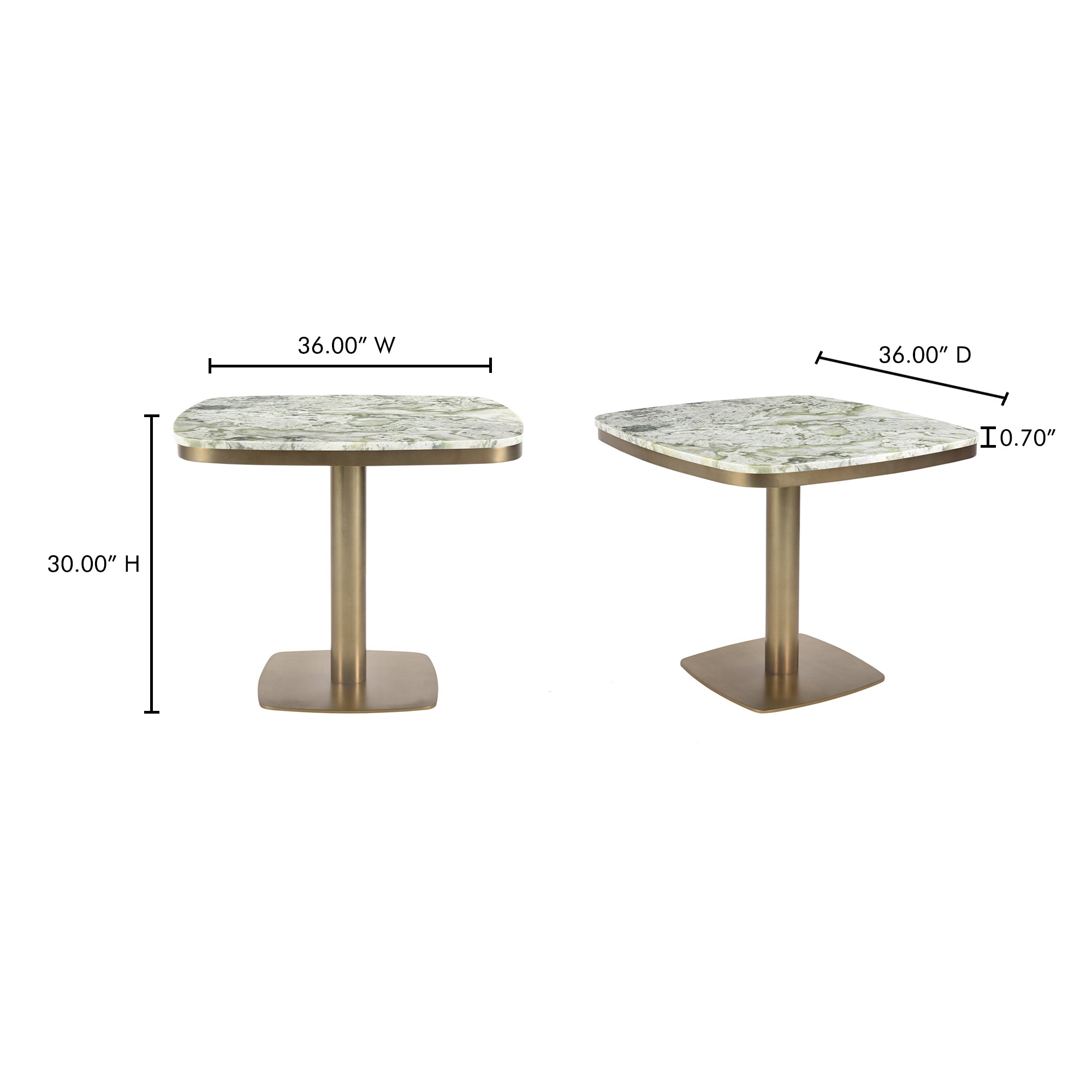 Celeste Cafe Table FURNITURE - coffee table Moe's Furniture