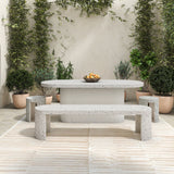 Lewis Outdoor Dining Table FURNITURE - outdoor dining table Moe's Furniture