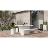 Lewis Outdoor Dining Table FURNITURE - outdoor dining table Moe's Furniture