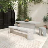 Lewis Outdoor Stool FURNITURE - outdoor stool Moe's Furniture