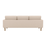 EQ3 Panama Natural Joan 87" Sofa - Rug & Weave