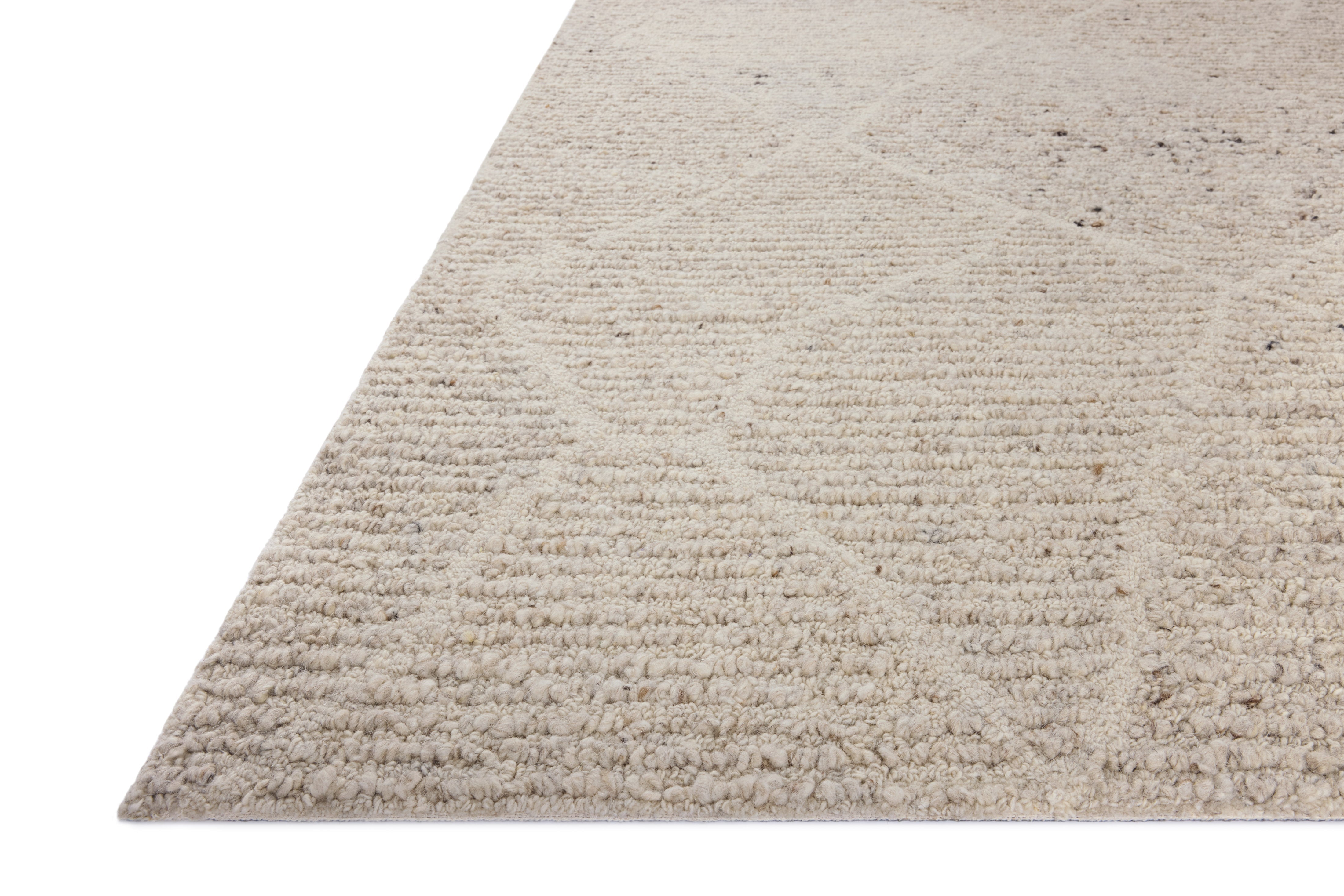Magnolia Home by Joanna Gaines x Loloi Jones Oatmeal No. 2 Rug 0-RUGS-wool Loloi