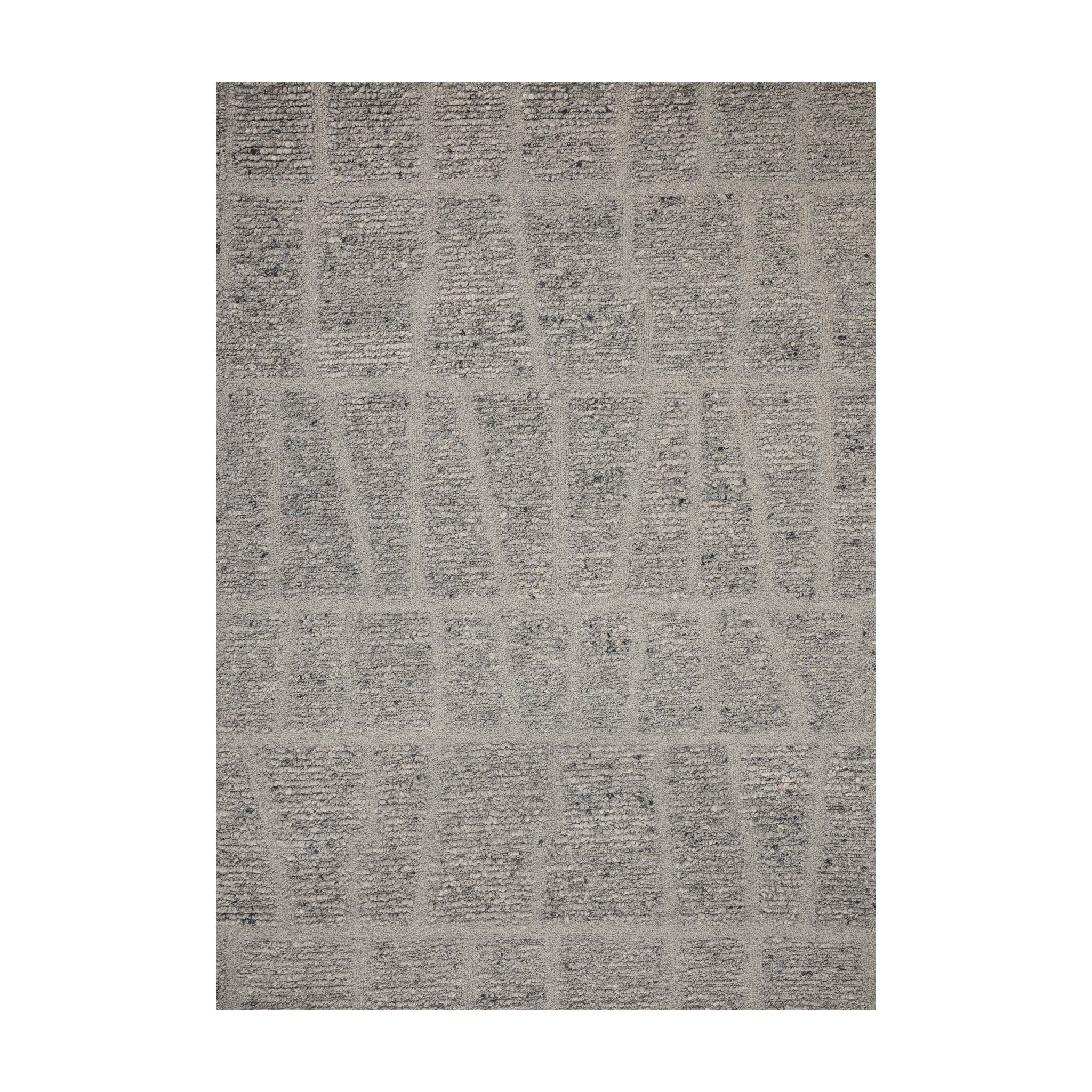 Joanna Gaines x Loloi Jones Slate Rug RUGS - wool Loloi 18" x 18"