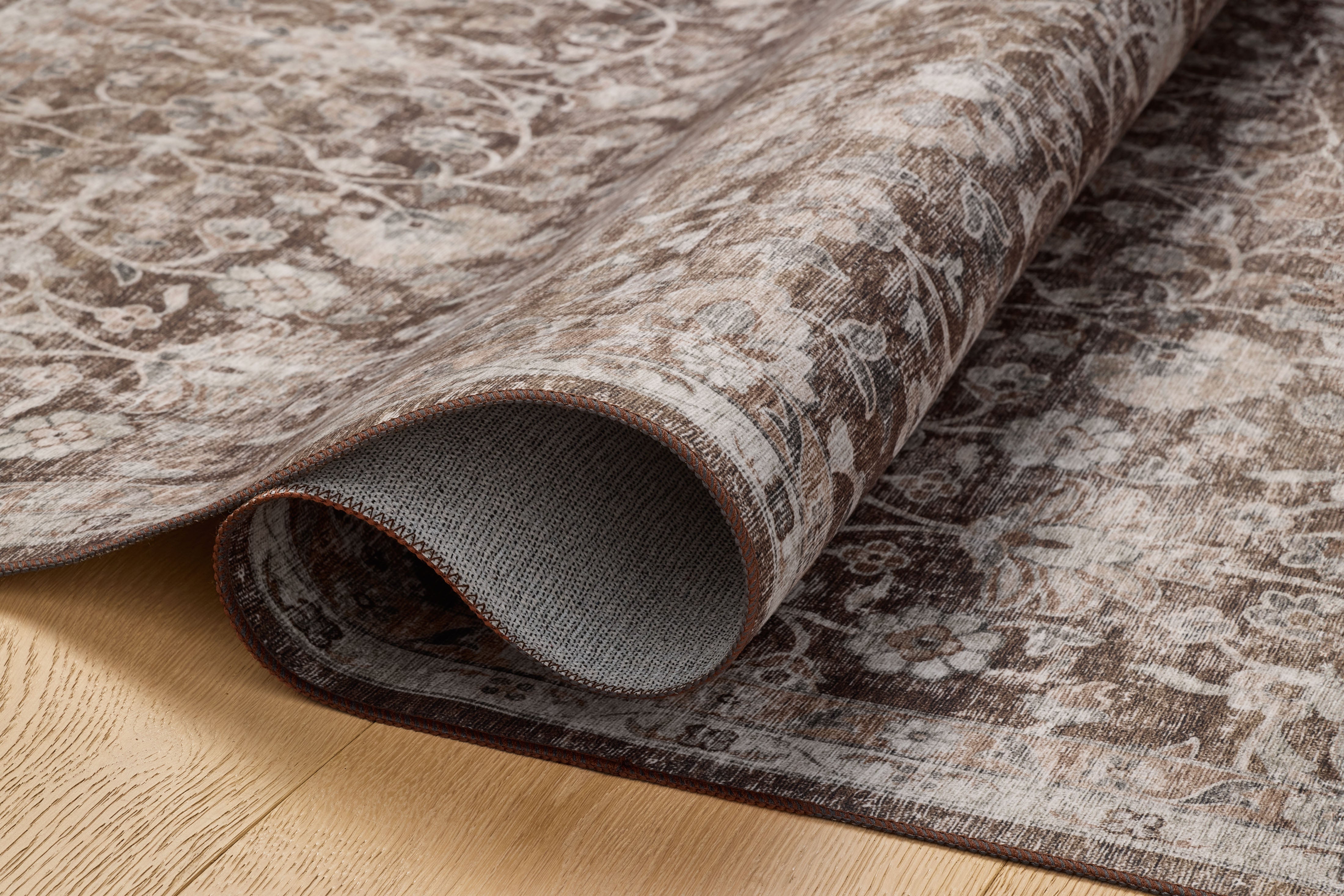 FLOOR MODEL - Amber Lewis x Loloi Josie Earth / Natural - 3'6" x 5'6" RUGS - floor model Loloi