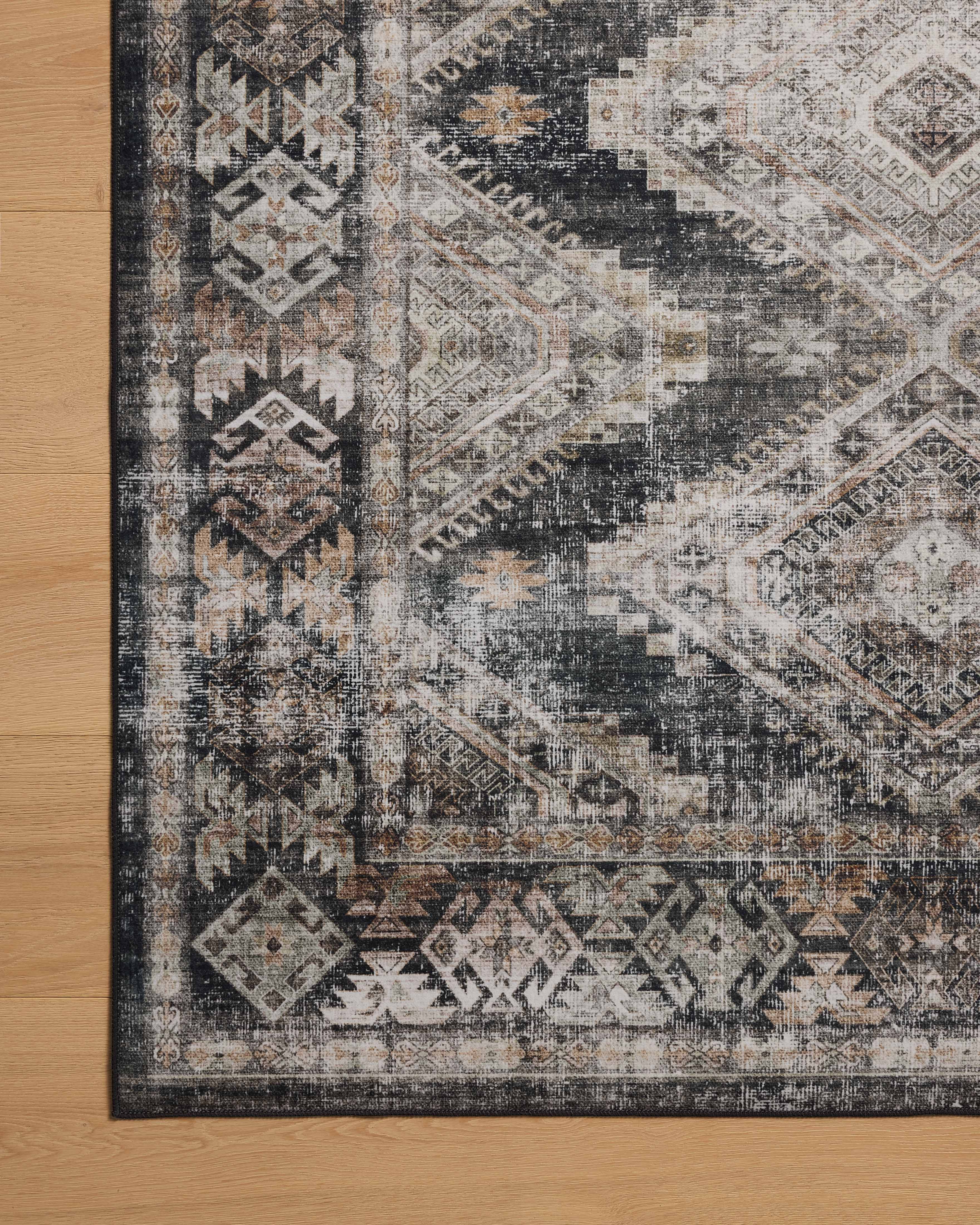 IN STORE - Loloi Josie Ink / Earth Washable Rug IN STORE - Rugs Loloi
