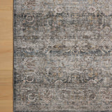Amber Lewis x Loloi Josie Dove / Gold Machine Washable Rug RUGS - synthetic Loloi