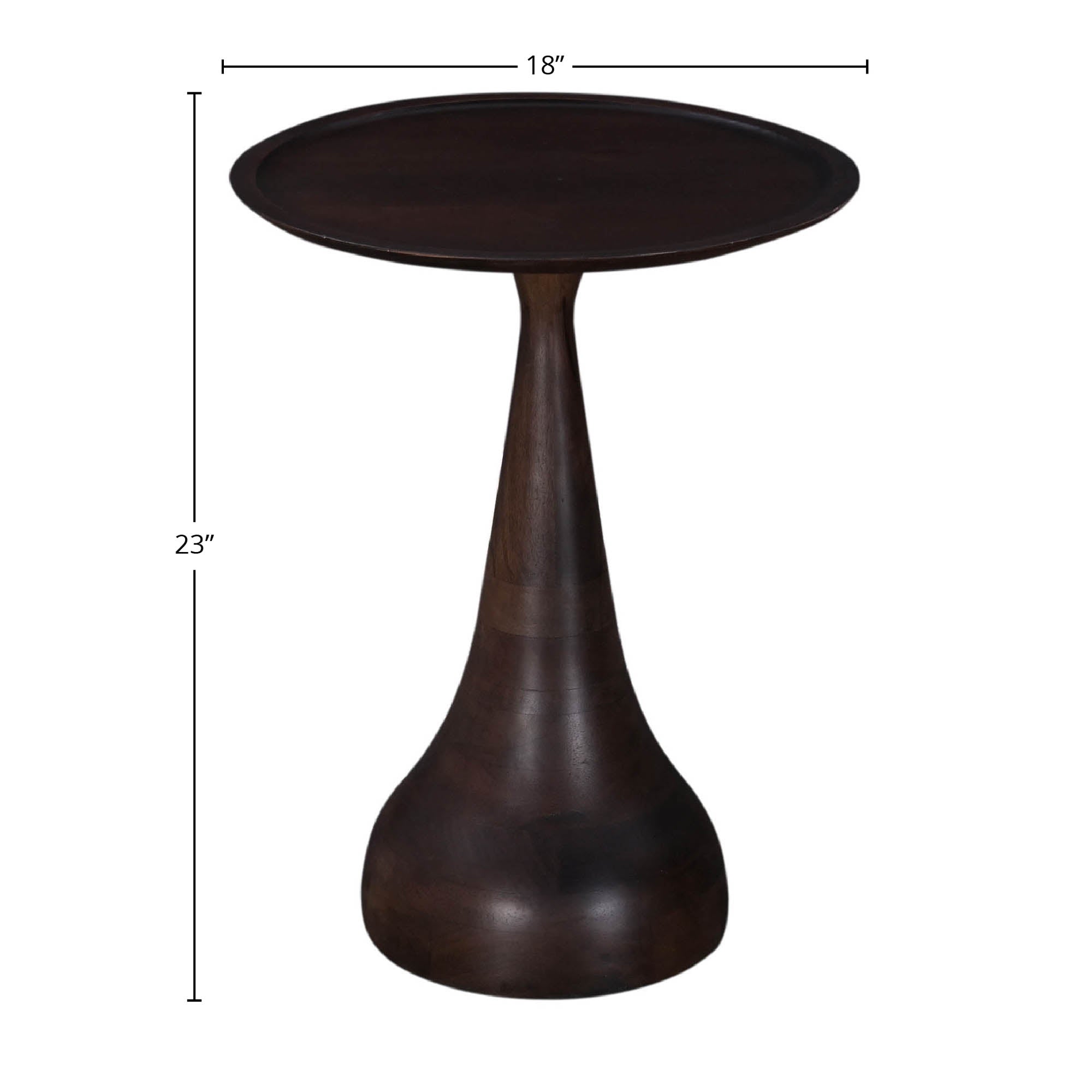 Polyna Side Table FURNITURE - side tables LH IMPORTS