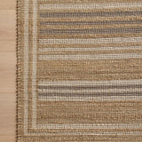Chris Loves Julia x Loloi Judy Natural / Dove Rug 0-RUGS - jute Loloi