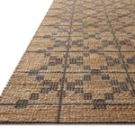 Chris Loves Julia x Loloi Judy Natural / Graphite Rug 0-RUGS - jute Loloi