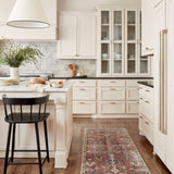 Chris Loves Julia x Loloi Jules Merlot / Multi Rug RUGS - synthetic Loloi