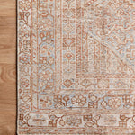 Chris Loves Julia x Loloi Jules Tangerine / Mist Rug RUGS - patterned Loloi
