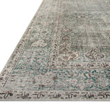 Chris Loves Julia x Loloi Jules Emerald / Antique Ivory Rug 0-patterned Loloi