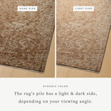 Magnolia Home by Joanna Gaines x Loloi Junie Clay / Natural Rug